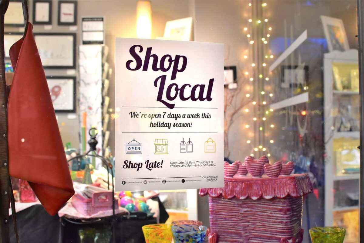 Shop local photo